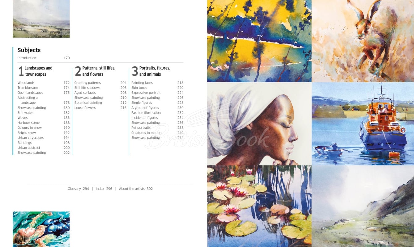 Книга Artist's Watercolour Techniques: Discover How to Paint Landscapes, People and Still Lifes, and Develop Your Own Style зображення 2