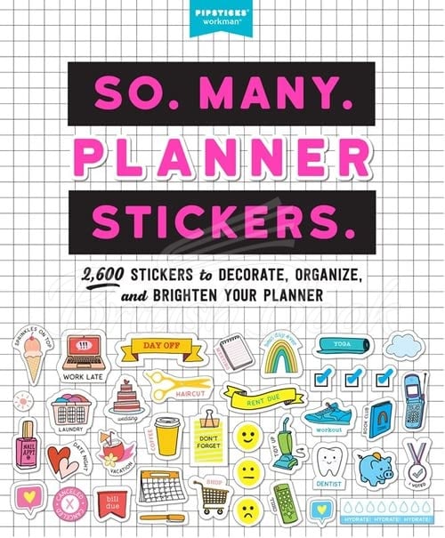 Стикербук So. Many. Planner Stickers. изображение