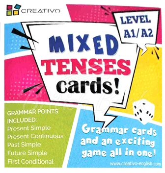 Картки Mixed Tenses Cards Level A1/A2 зображення