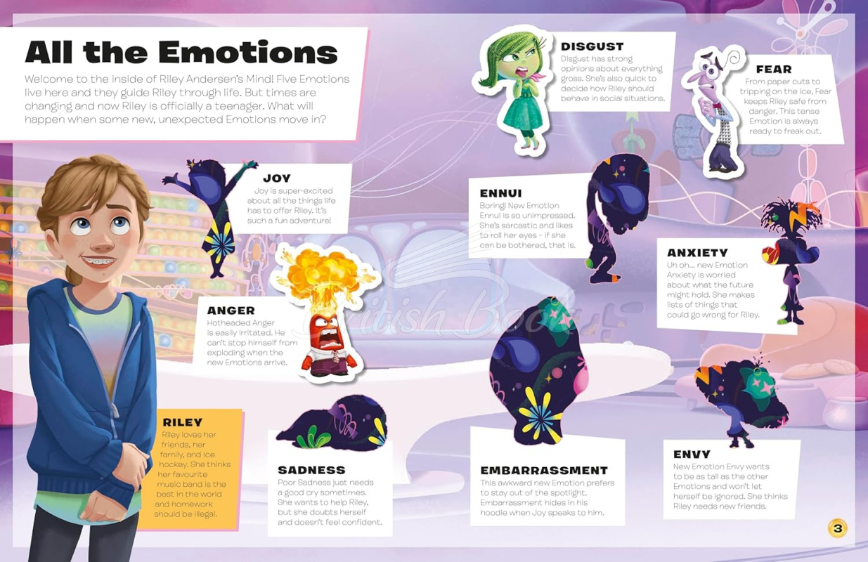 Книга Disney Pixar Inside Out 2 Ultimate Sticker Book зображення 2