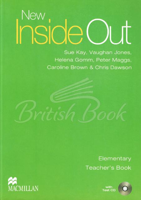 Книга для вчителя New Inside Out Elementary Teacher's Book with Test CD зображення