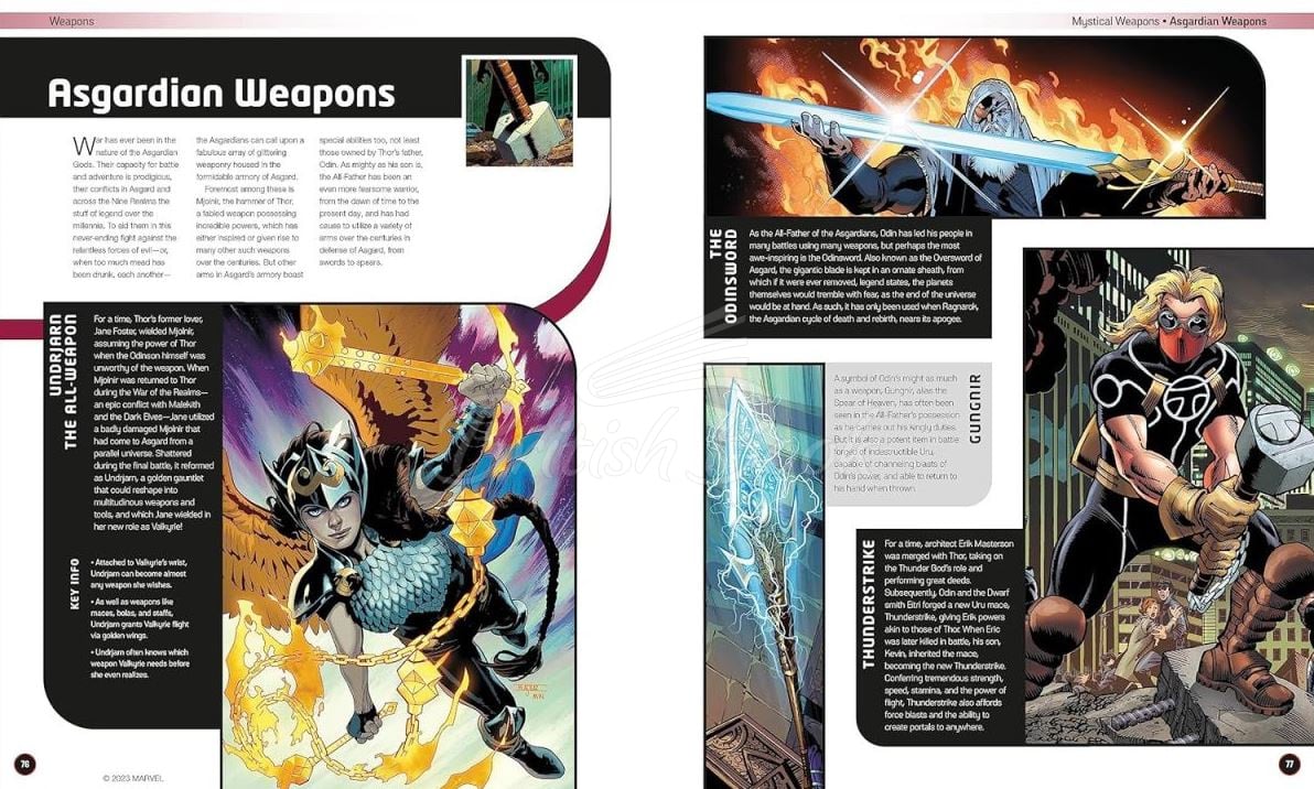 Книга Marvel Arms & Armour изображение 6