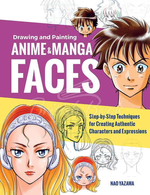 Книга Drawing and Painting Anime and Manga Faces зображення