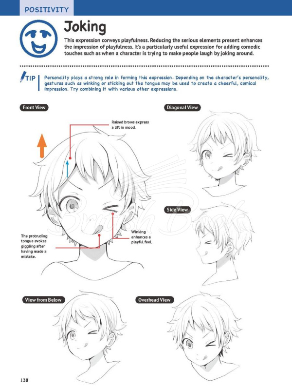 Книга How to Create Manga: Drawing Facial Expressions изображение 22