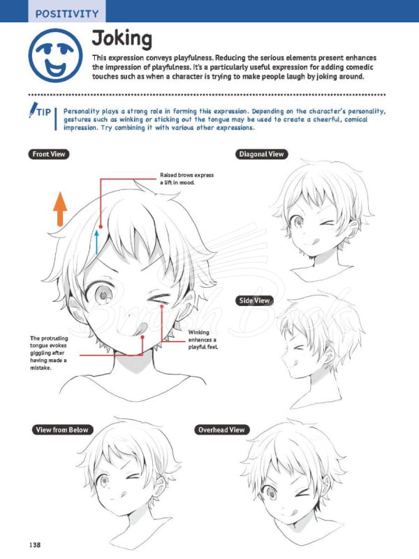 Книга How to Create Manga: Drawing Facial Expressions зображення 22