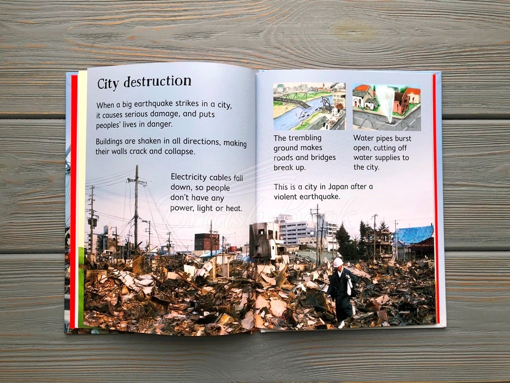Книга Usborne Beginners Earthquakes and Tsunamis изображение 6