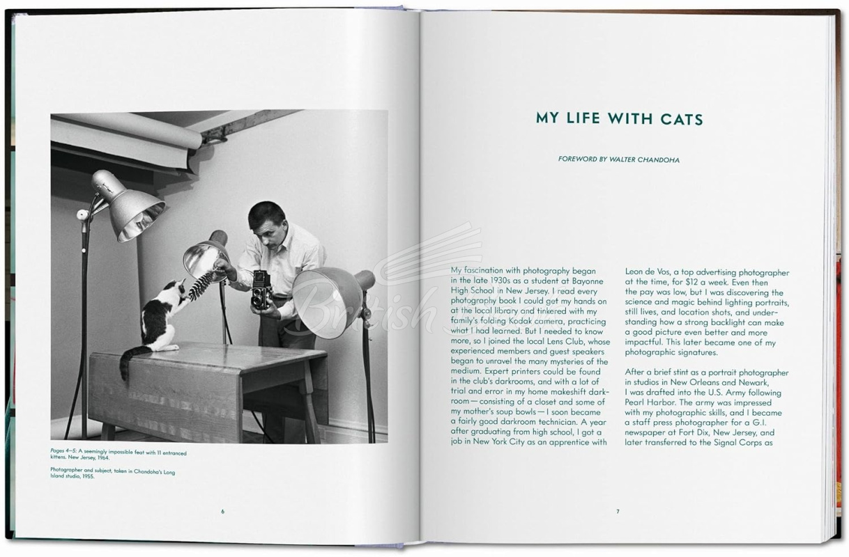 Книга Walter Chandoha. Cats. Photographs 1942–2018 зображення 3