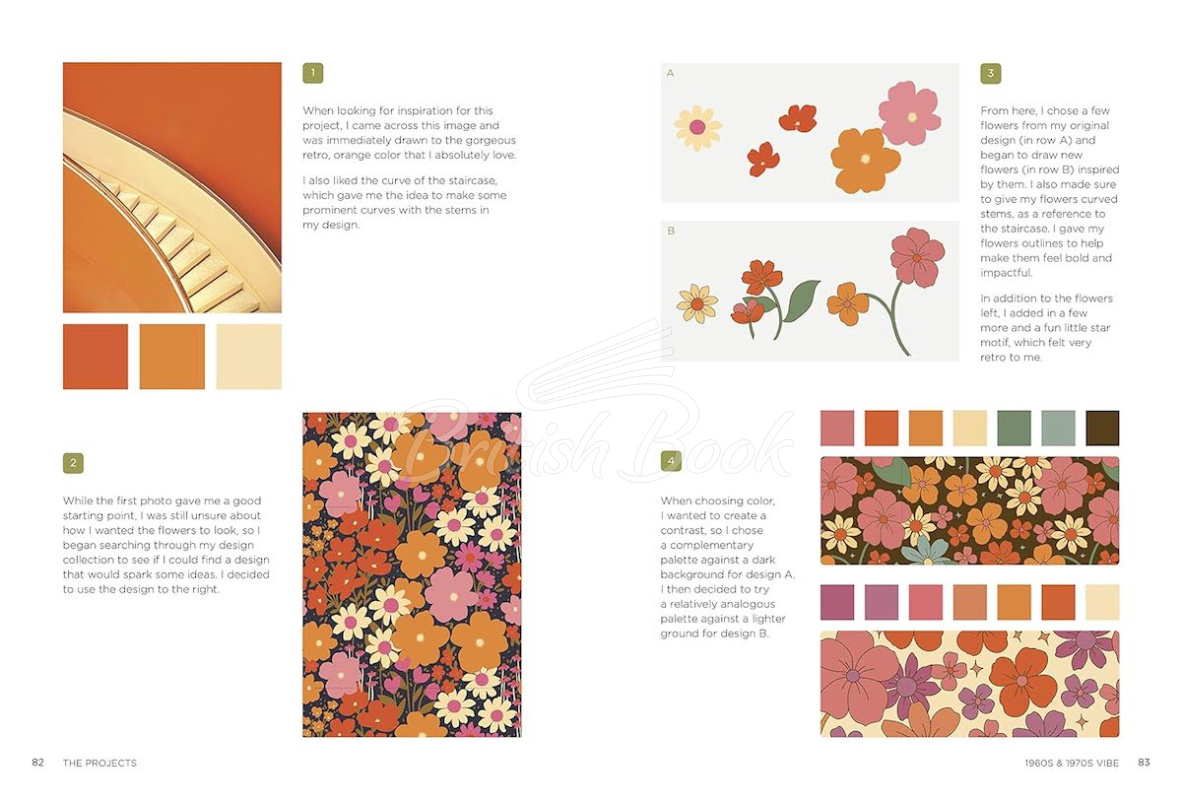 Книга From Petal to Pattern: Design Your Own Floral Patterns изображение 2