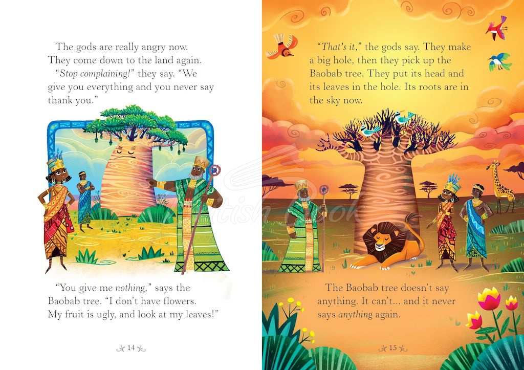 Книга Usborne English Readers Level Starter The Baobab Tree зображення 3