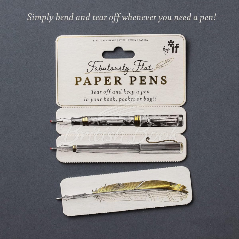 Закладка Fabulously Flat Paper Pens зображення 3