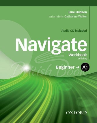 Робочий зошит Navigate Beginner Workbook with Audio CD and key зображення