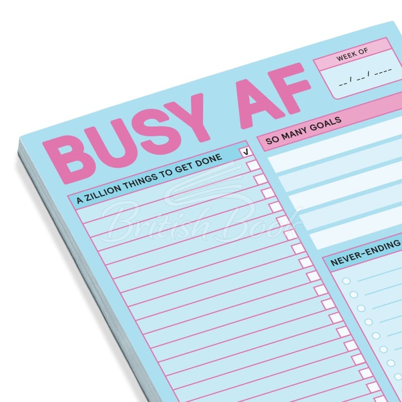 Бумага для заметок Busy AF Pad изображение 1