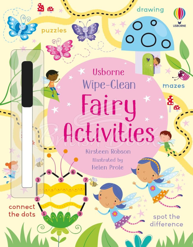 Книга Wipe-Clean Fairy Activities изображение