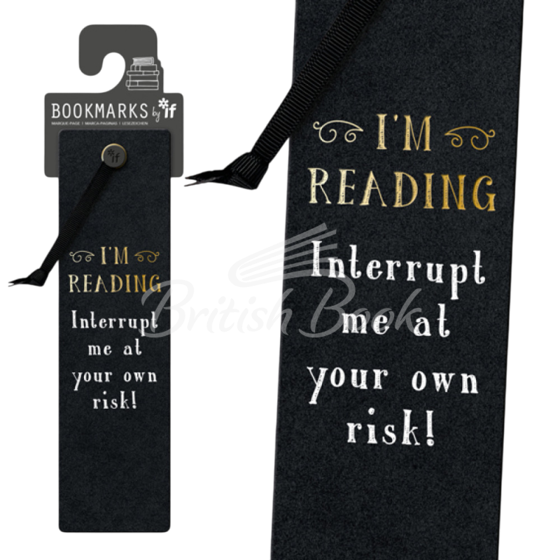 Закладка Literary Bookmarks: Interrupt Me зображення 1