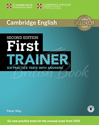 Підручник Cambridge English: First Trainer Second Edition — 6 Practice Tests with answers and Downloadable Audio зображення