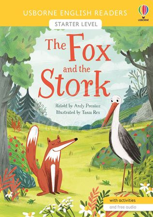 Книга Usborne English Readers Level Starter The Fox and the Stork изображение