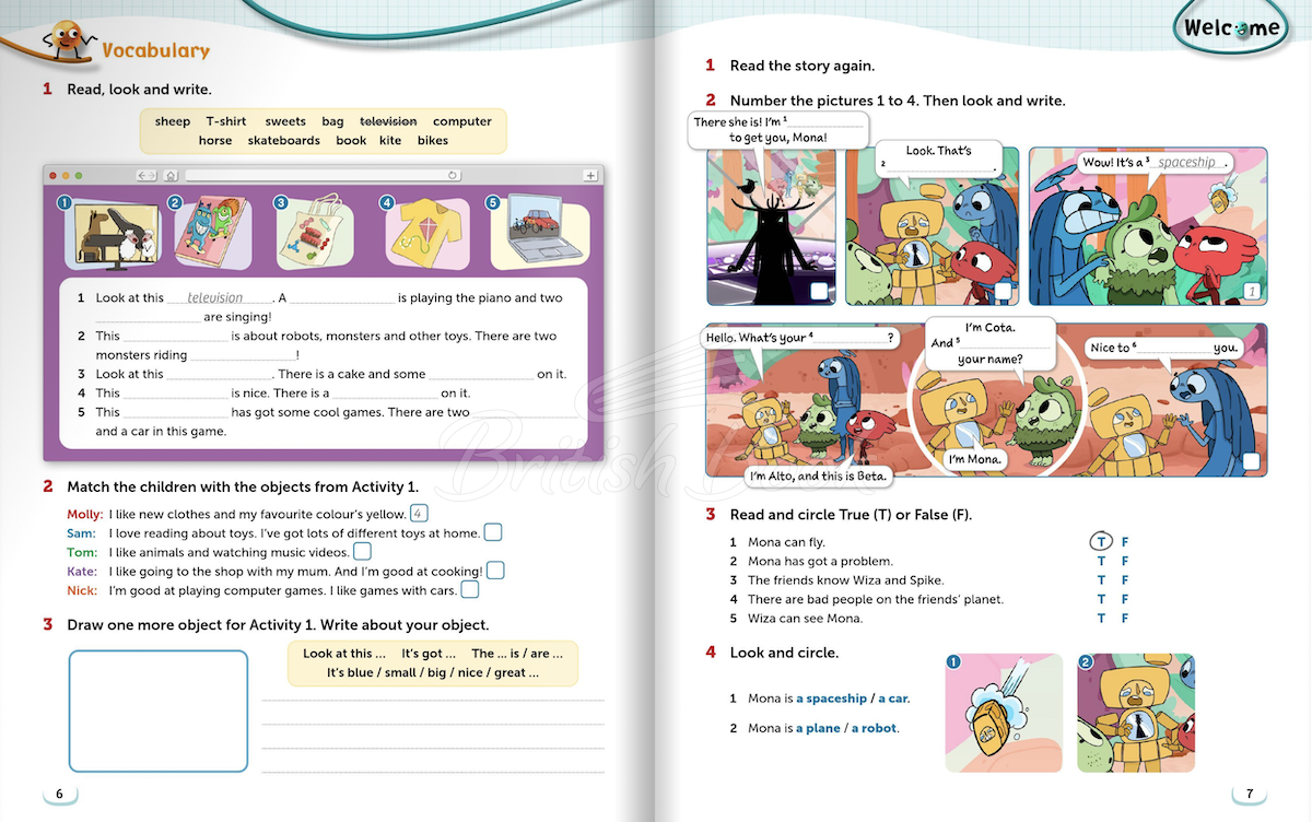 Робочий зошит Marbles 3 Activity Book with app and e-zonekids зображення 4