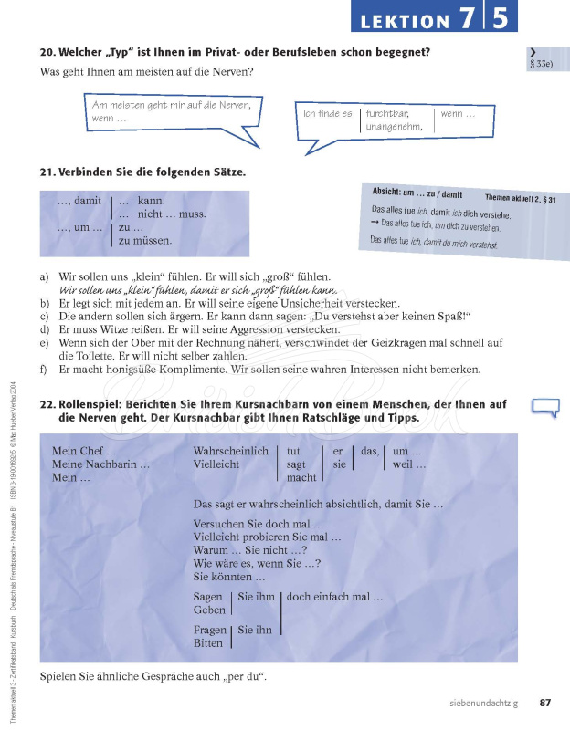 Учебник Themen aktuell 3 Zertifikatsband Kursbuch mit Audio-CDs изображение 6