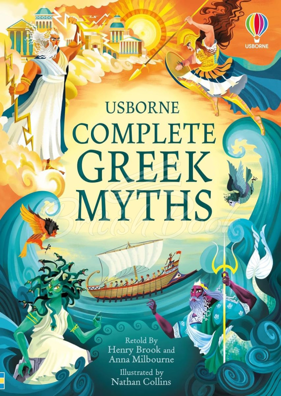 Книга Usborne Complete Greek Myths зображення
