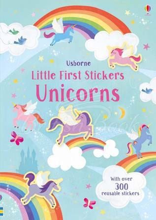 Книга Little First Stickers: Unicorns изображение