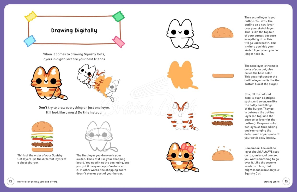 Книга How to Draw Squishy Cats and Kittens изображение 2