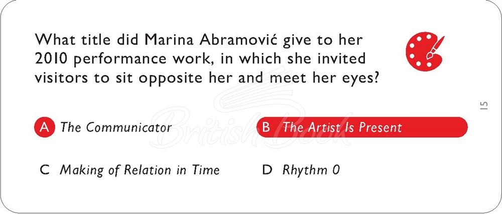 Настольная игра Art Trivia изображение 15