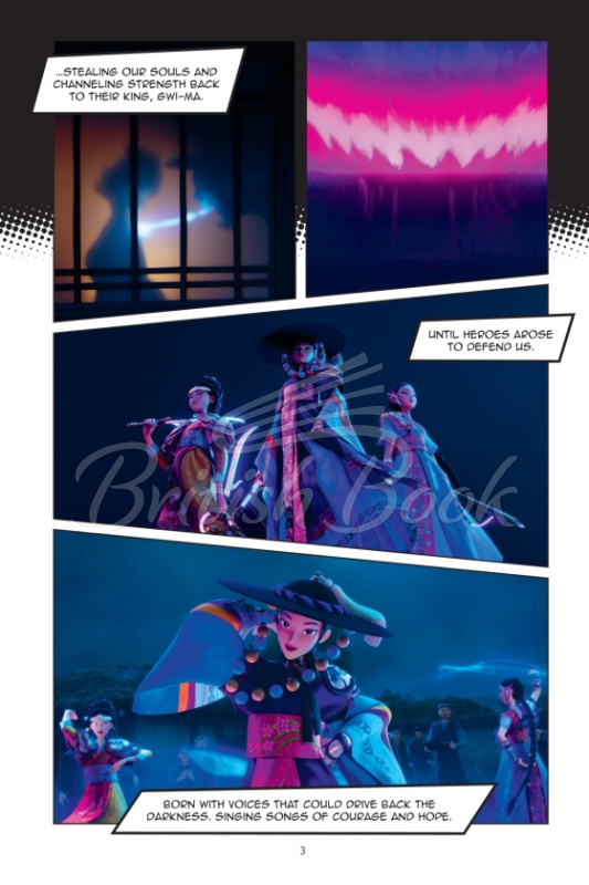 Книга KPop Demon Hunters: The Movie in Comics изображение 3