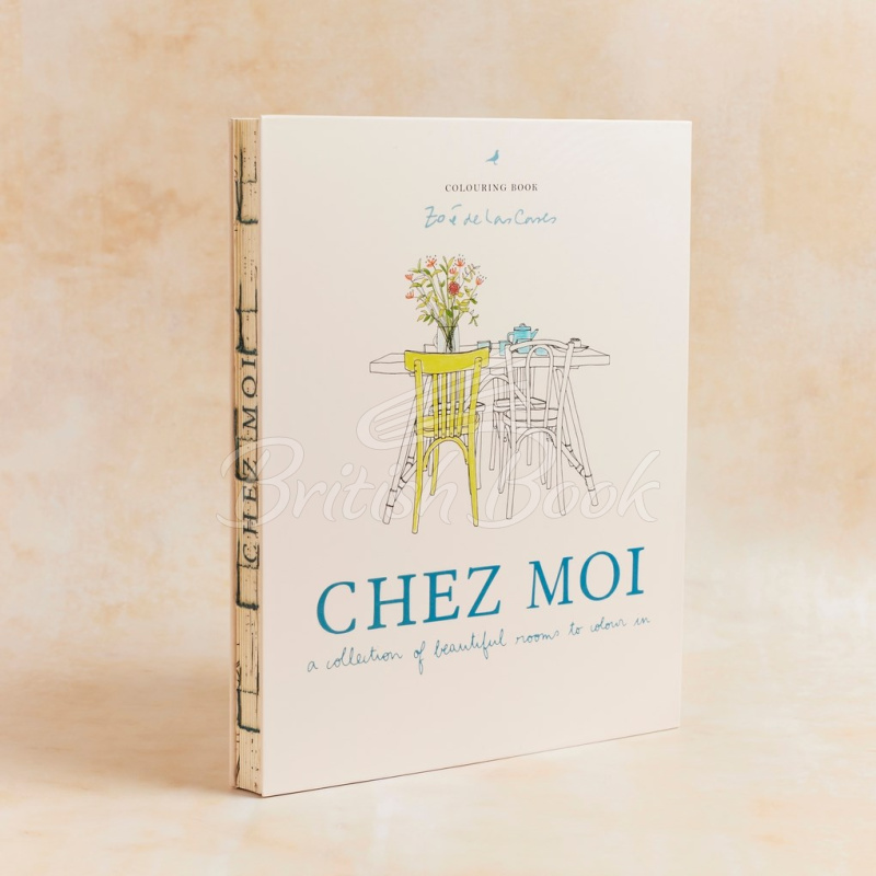Книга Chez Moi: A Collection of Beautiful Rooms to Colour in изображение 1