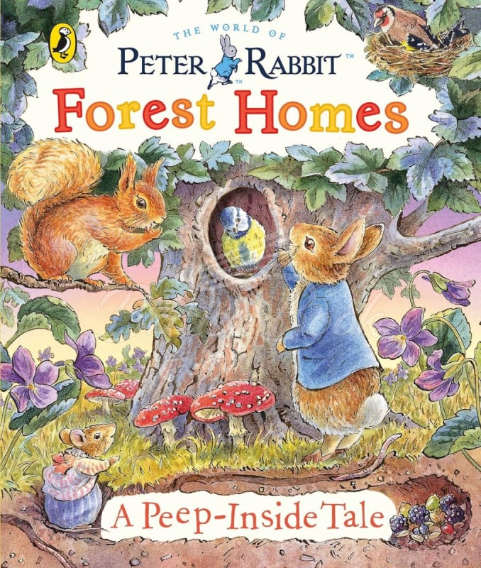 Книга Peter Rabbit: Forest Homes (A Peep-Inside Tale) изображение
