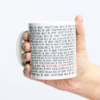 Чашка Emily Mcdowell and Friends Everything Will Be Okay Mug зображення