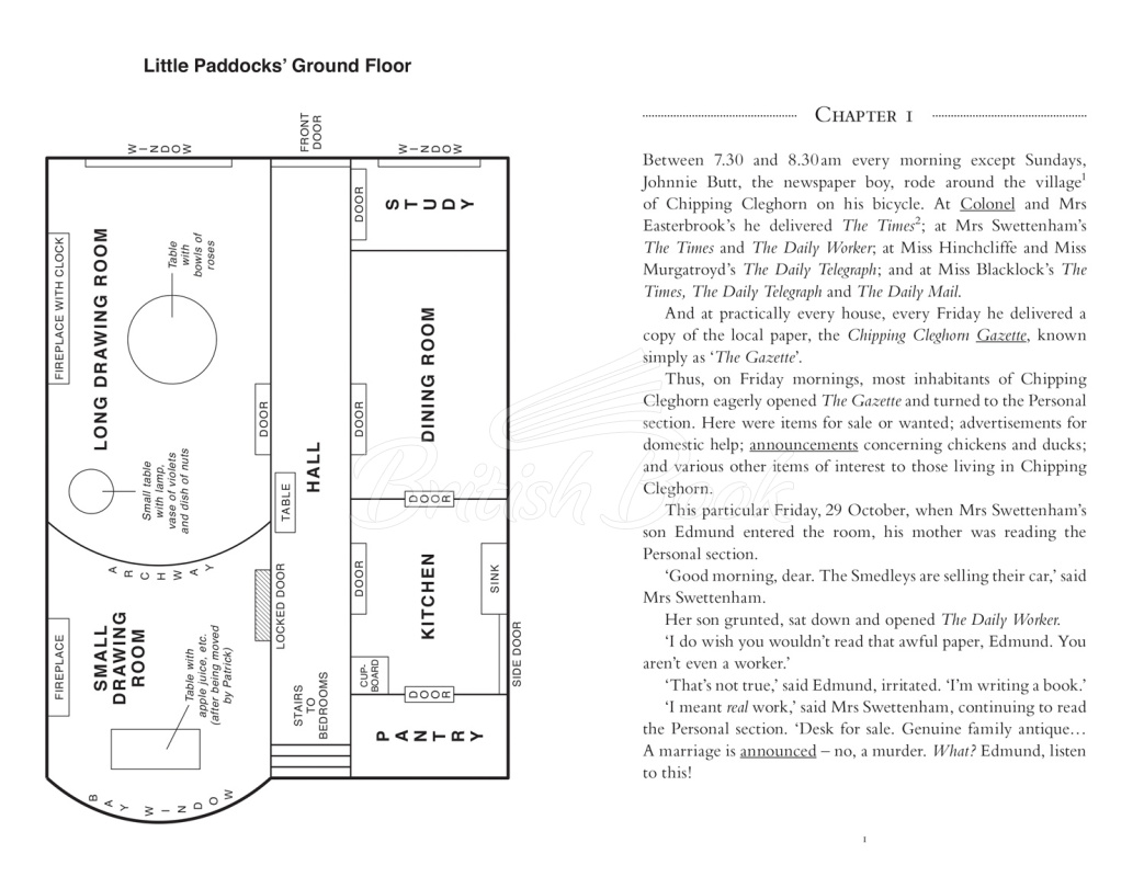 Книга Collins English Readers Level 4 A Murder is Announced зображення 1