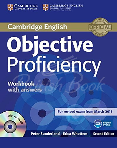 Рабочая тетрадь Objective Proficiency Second Edition Workbook with answers and Audio CD изображение