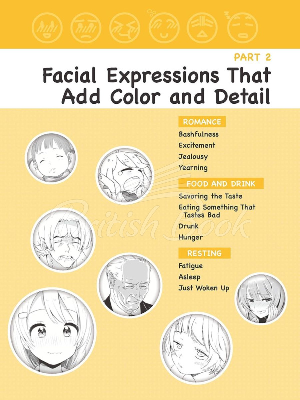 Книга How to Create Manga: Drawing Facial Expressions изображение 12