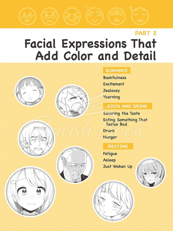 Книга How to Create Manga: Drawing Facial Expressions зображення 12