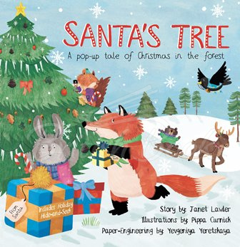 Книга Santa's Tree: A Pop-up Tale of Christmas in The Forest зображення