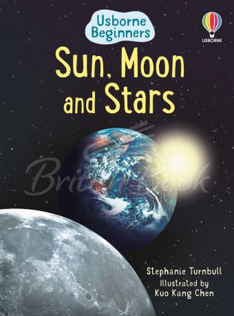 Книга Usborne Beginners Sun, Moon and Stars зображення