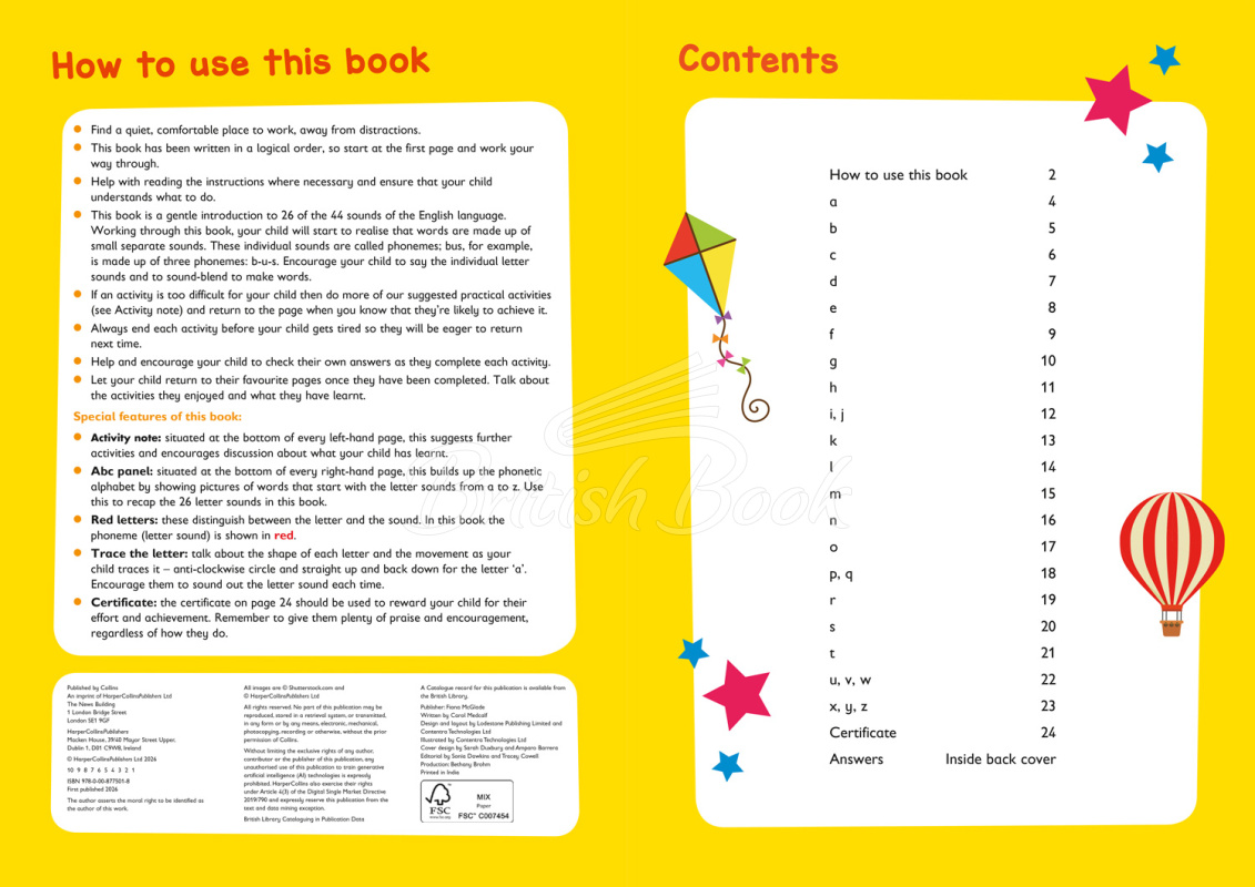 Книга Elite Learning: abc (Ages 3-5) зображення 1