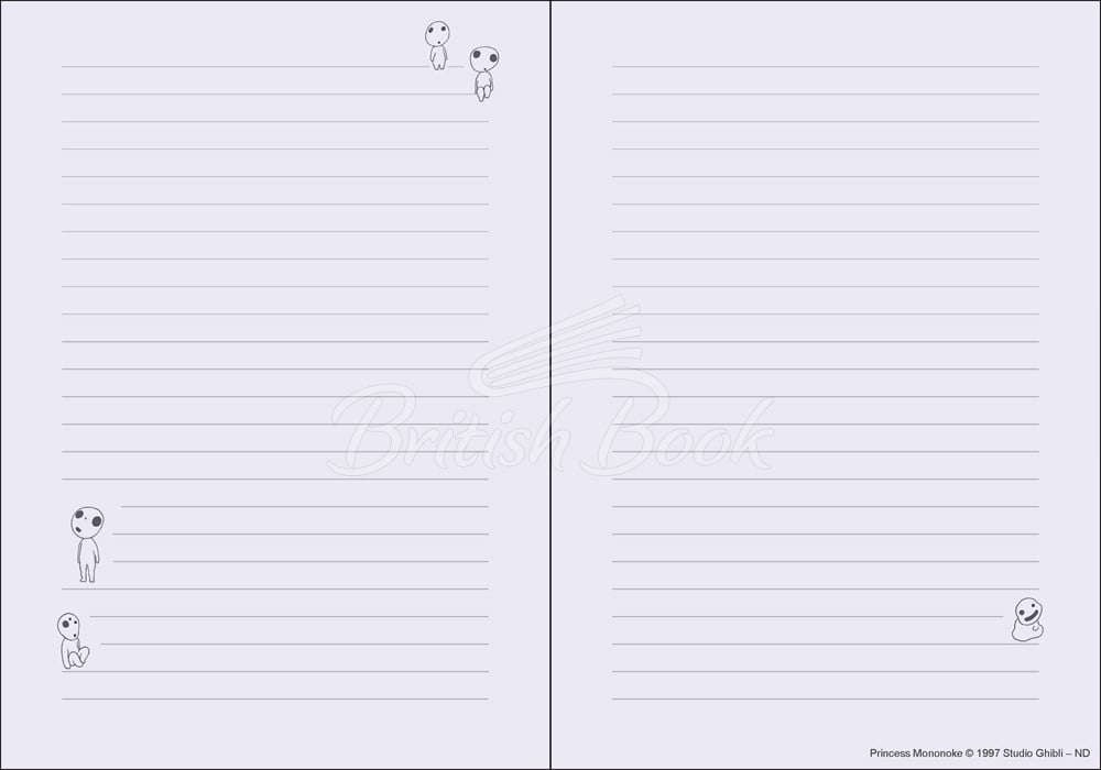 Блокнот Princess Mononoke Journal изображение 7