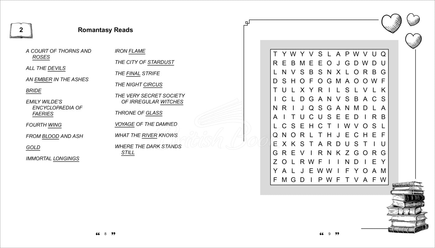 Книга Book Lover's Wordsearch: Puzzles Inspired by Literary Greats зображення 2