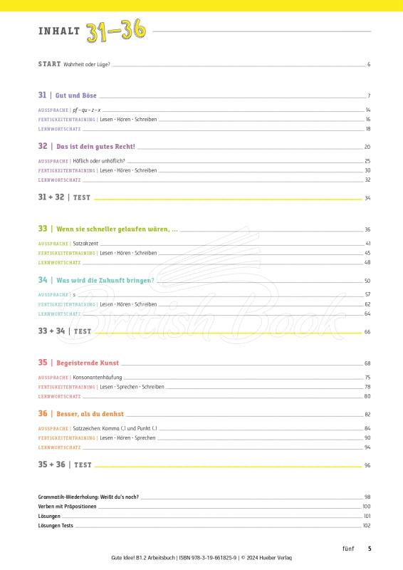 Підручник Gute Idee! B1.2 Arbeitsbuch mit interaktive Version зображення 1