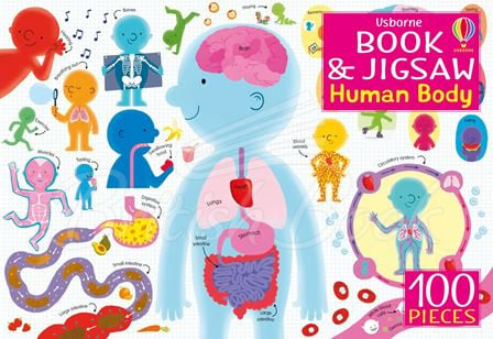 Пазл Usborne Book and Jigsaw: Human Body изображение