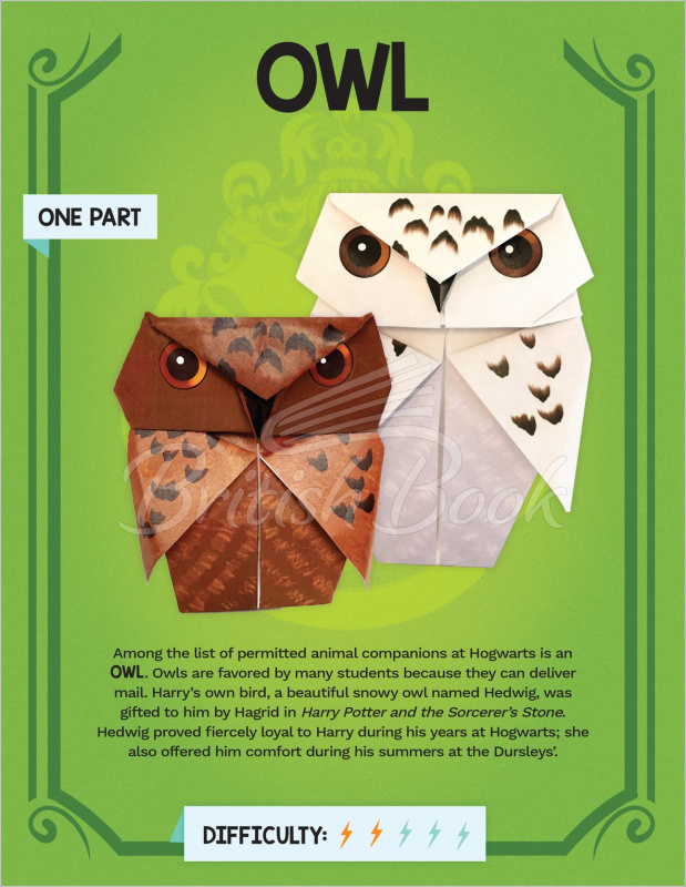 Книга Harry Potter Origami изображение 2