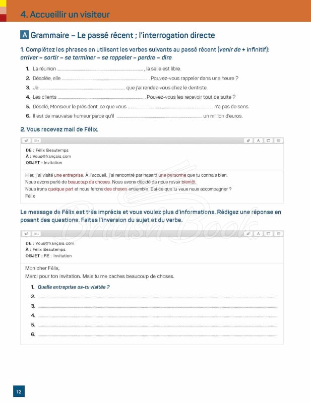 Рабочая тетрадь Français.com 3e Édition Intermédiaire Cahier d'activités изображение 8