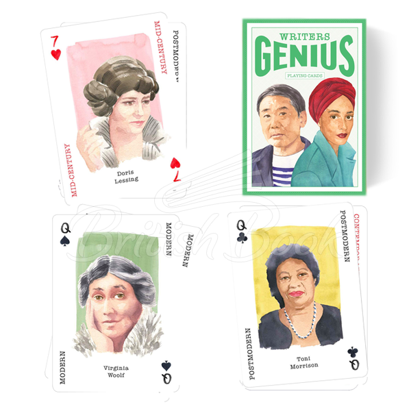 Гральні карти Writers Genius Playing Cards зображення 2
