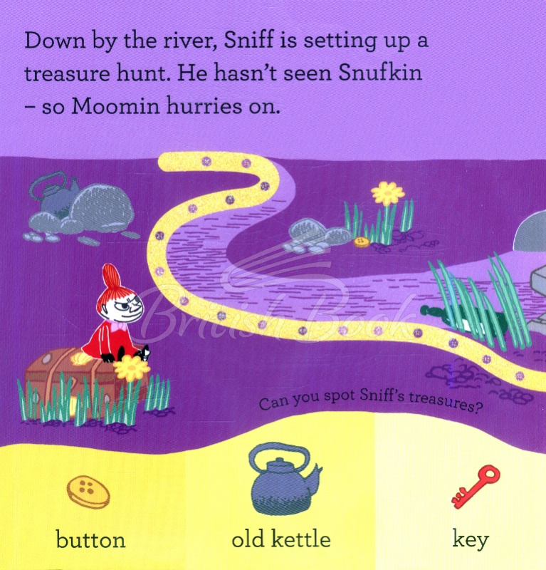 Книга Moomin's Seek and Find Finger-Trail book зображення 4
