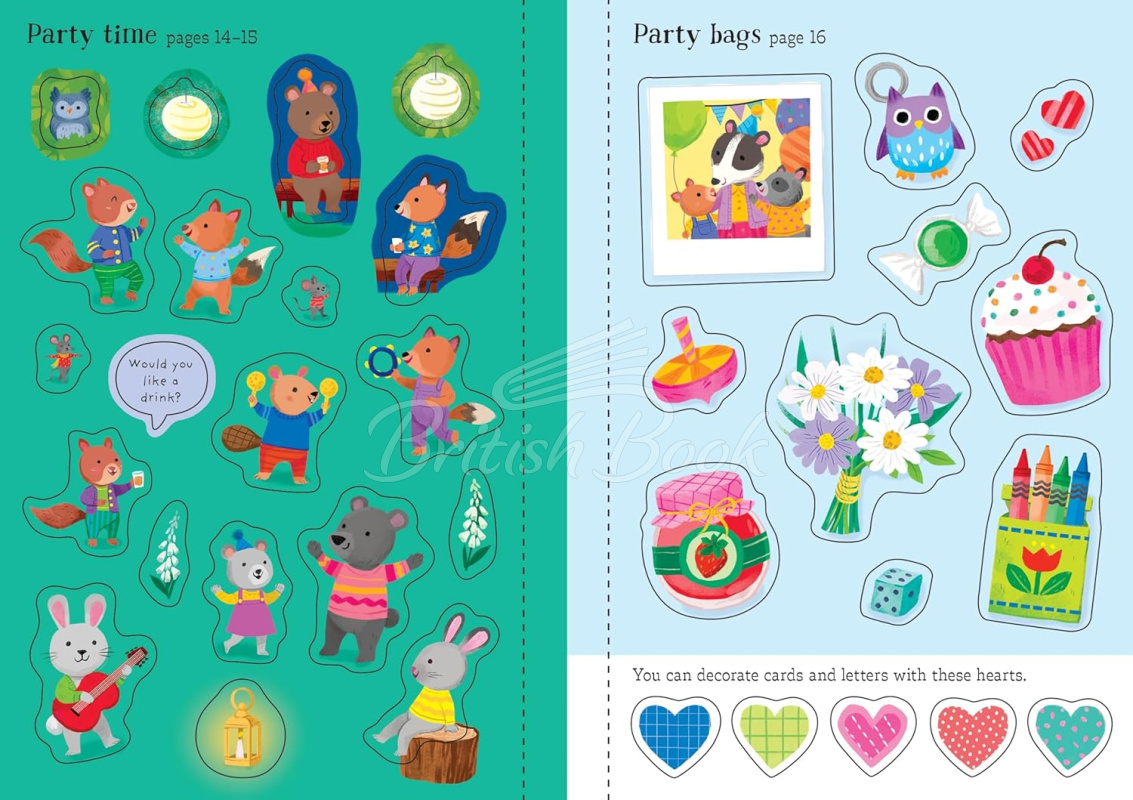 Книга Little First Stickers: Love and Friendship изображение 5