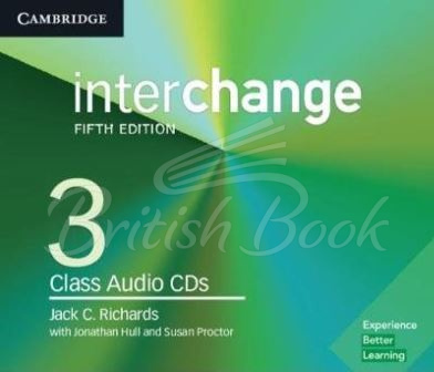 Аудіодиск Interchange Fifth Edition 3 Class Audio CDs зображення