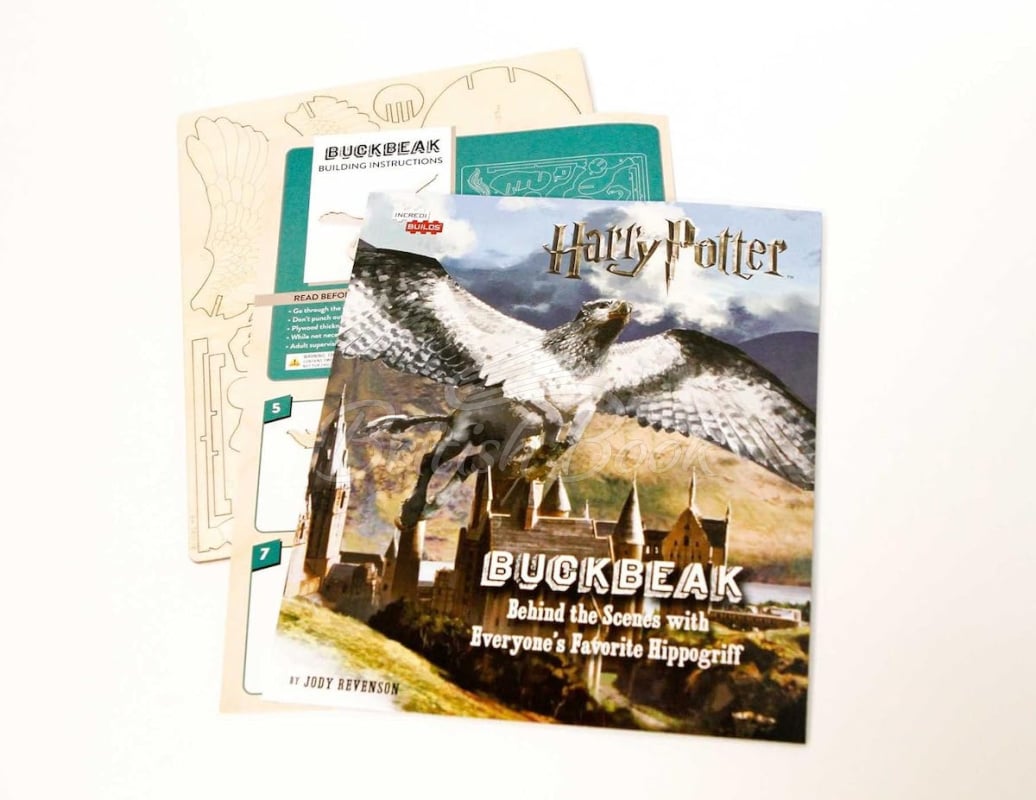 Збірна модель IncrediBuilds: Harry Potter: Buckbeak 3D Wood Model зображення 7