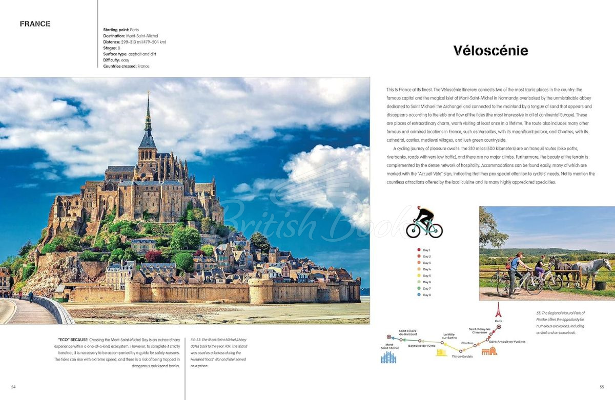 Книга Let's Bike! The Best European Routes on Two Wheels изображение 4