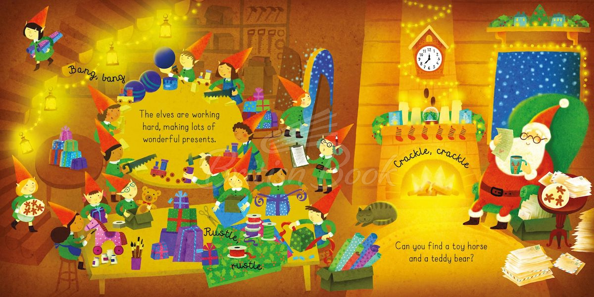Пазл Usborne Book and 3 Jigsaws: Santa зображення 2
